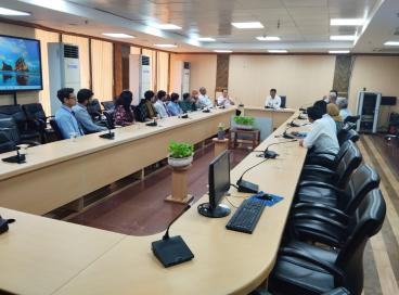 IAS OTs Batch 2024 interaction with  Chief Secretary, Delhi