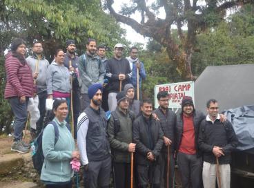 Trek Tour to Badrinath DANICS(P) 2020 Batch