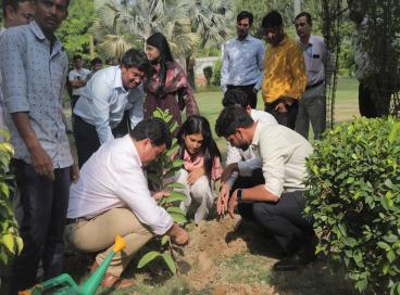 Plantation Drive Undertaken at Directorate of Training, UTCS on 03.07.2025