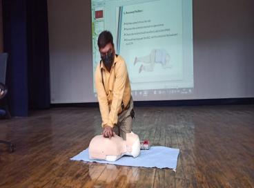 First -Aid and CPR training for Delhi Transco Limited