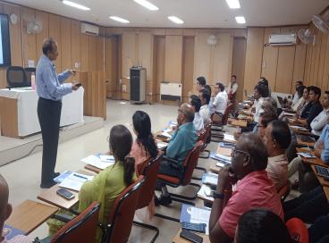 Training Session on "How to write Cabinet Notes” by Sh. P. C. P. Mahapatra on  24.10.2024