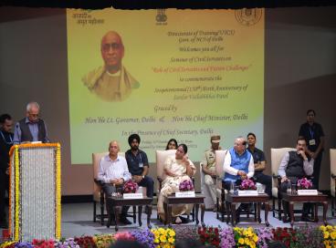 A seminar of civil servants on “Role of Civil Servants and Future Challenges” to commemorate the 150th birth anniversary of Sardar Vallabhbhai Patel on 31.10.2025