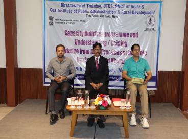 5-Day Residential Training Programme at GIPARD, Goa from 19.01.2026 to 23.01.2026 under Vision @ 2047 and Mission 2025.