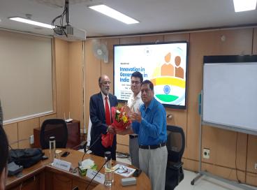 Training Session on "Innovation in Governance in India” by Sh. K. J. Alphons on  25.10.2024