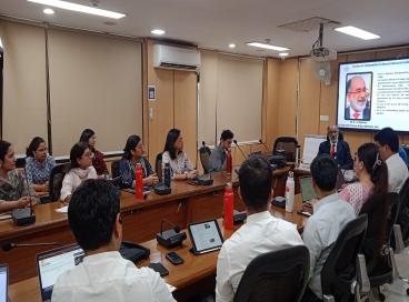 Training Session on "Innovation in Governance in India” by Sh. K. J. Alphons on  25.10.2024
