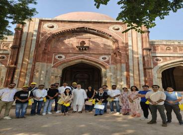 Heritage Walk to Mehrauli Archaeological Park by 59th, 60th and 61st DANICS(P) Batch on 18.10.2024