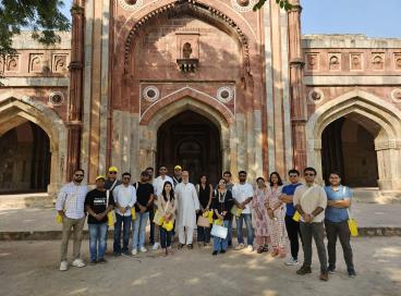 Heritage Walk to Mehrauli Archaeological Park by 59th, 60th and 61st DANICS(P) Batch on 18.10.2024