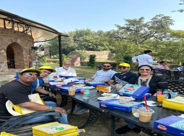 Heritage Walk to Mehrauli Archaeological Park by 59th, 60th and 61st DANICS(P) Batch on 18.10.2024