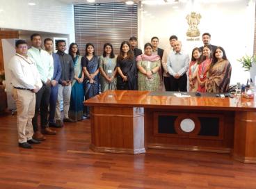 IAS OTs 2020 with Chief Secretary,Delhi