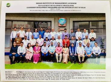 UTCS Training Program at IIM , LUCKNOW on “LEADERSHIP DEVELOPMENT” from 15th July 24 to 19th July 24