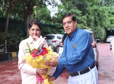 Experience sharing session by Dr. Kiran Bedi (IPS Retd., Former LG Puducherry) with IAS OTs, DANICS and Puducherry probationers