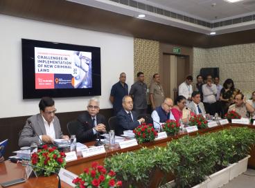 “Training Programme of Civil Servants with Police and Judiciary on "Challenges in Implementation of New Criminal Laws" on 31.08.24