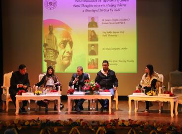 Panel Discussion on ‘Relevance of Sardar Patel thoughts vis-a-vis making Bharat a Developed Nation by 2047’