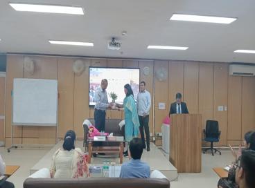 Experience sharing session by Shri. Anil Swarup IAS(Retd.), Former  Secretary to the Government of India with DANICS(P) on 25.03.25