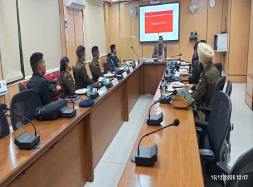 Visit of IPS(Probationer) Trainee Officers of 77 RR, (2023 & 2024 Batch) on 15.12.2025