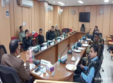 Visit of IPS(Probationer) Trainee Officers of 77 RR, (2023 & 2024 Batch) on 15.12.2025