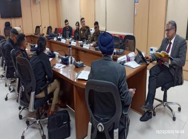 Visit of IPS(Probationer) Trainee Officers of 77 RR, (2023 & 2024 Batch) on 15.12.2025