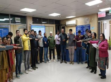 Pledge For National Voters' Day