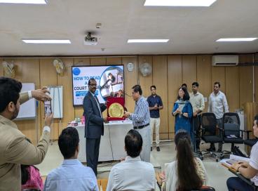 Session on  "HOW TO READ A COURT JUGDEMENT" By Prof (Dr) S Sivakumar on 30.09.24