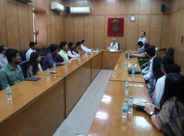 IAS OTs 2021 Batch at CEO, Delhi