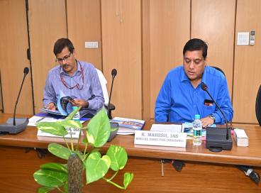 An interactive session with Chief Secretary-Delhi, Chairman NDMC and Pr.Secretary (Revenue) on “Sharing of Experience by IAS(OTs) and DANICS(P) and improvement of Trainings”