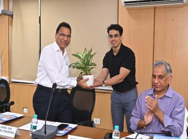 An interactive session with Chief Secretary-Delhi, Chairman NDMC and Pr.Secretary (Revenue) on “Sharing of Experience by IAS(OTs) and DANICS(P) and improvement of Trainings”