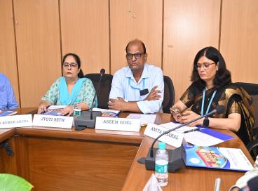 An interactive session with Chief Secretary-Delhi, Chairman NDMC and Pr.Secretary (Revenue) on “Sharing of Experience by IAS(OTs) and DANICS(P) and improvement of Trainings”