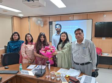Interaction of IAS OTs(AGMUT :2023) with Prof. Rekha Saxena, Delhi University 