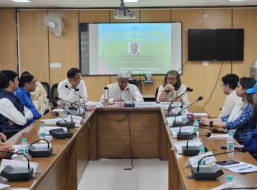 An Interactive session of IAS OTs (AGMUT :2020/2022) with Sh. Anshu Prakash, Retd. IAS, Former Chief Secretary of Delhi 