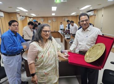 An Interactive session of IAS OTs (AGMUT :2020/2022) with Smt. Debashree Mukherjee, IAS, Secretary, Ministry of Jal Shakti