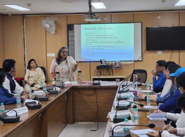 An Interactive session of IAS OTs (AGMUT :2020/2022) with Smt. Debashree Mukherjee, IAS, Secretary, Ministry of Jal Shakti