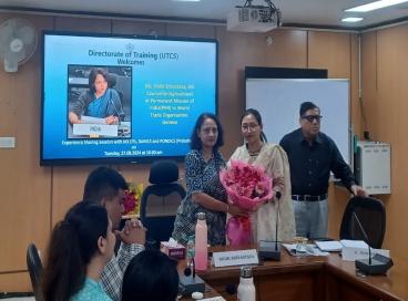 Experience sharing session by Ms. Nidhi Srivastva, IAS with IAS OTs, DANICS and PONDICS probationers