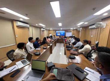 Experience sharing session by Ms. Nidhi Srivastva, IAS with IAS OTs, DANICS and PONDICS probationers